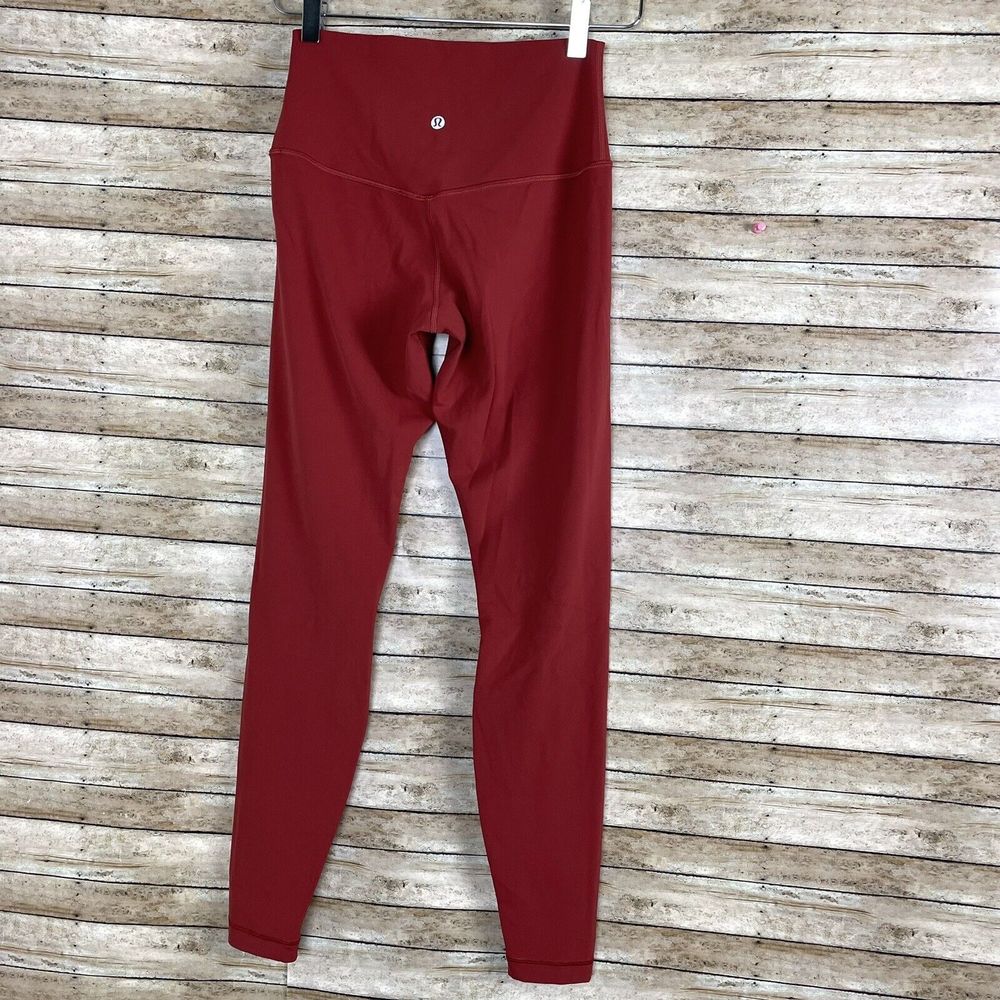 Lululemon Align High Rise Pant 28”, Pomegranate, Size 6